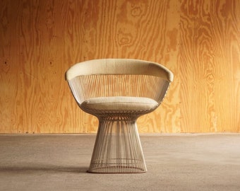 Vintage Warren Platner Armchair by Knoll