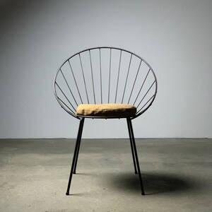 Modernist Iron Chair image 1