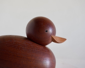 Danish Teak Mama Duck by Hans Bolling + Skjode Skern