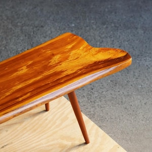 Roy Sheldon Live Edge Modernist Table