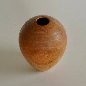 Ron Peasalano Turned Mimosa Wood Vase image 4