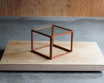 Danish Cube Side Table