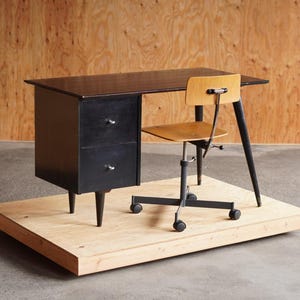 Paul McCobb Planner Group Desk Black
