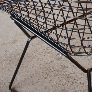 Vintage Restored Knoll Diamond Chair by Harry Bertoia image 4