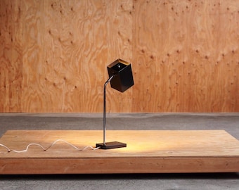 Geometric George Kovacs Cube Table Lamp in Black