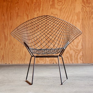 Vintage Restored Knoll Diamond Chair by Harry Bertoia image 1