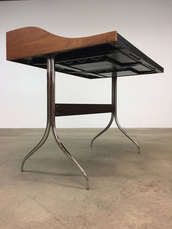 George Nelson Vintage Swag Leg Desk Herman Miller Mid Etsy