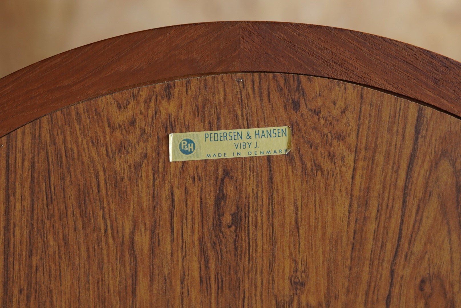 Pedersen & Hansen Large Teak Table / Dresser Mirror - Etsy