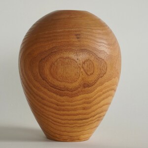 Ron Peasalano Turned Mimosa Wood Vase image 3