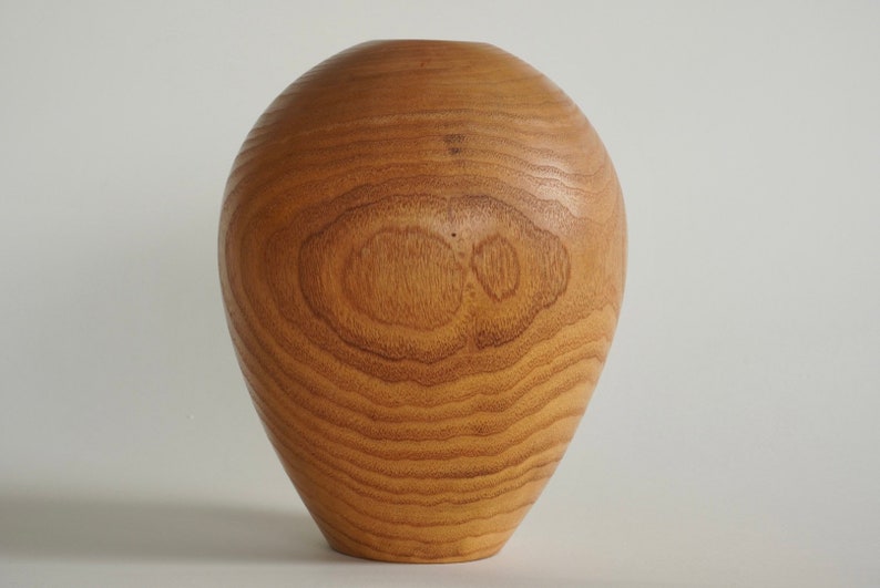 Ron Peasalano Turned Mimosa Wood Vase image 3