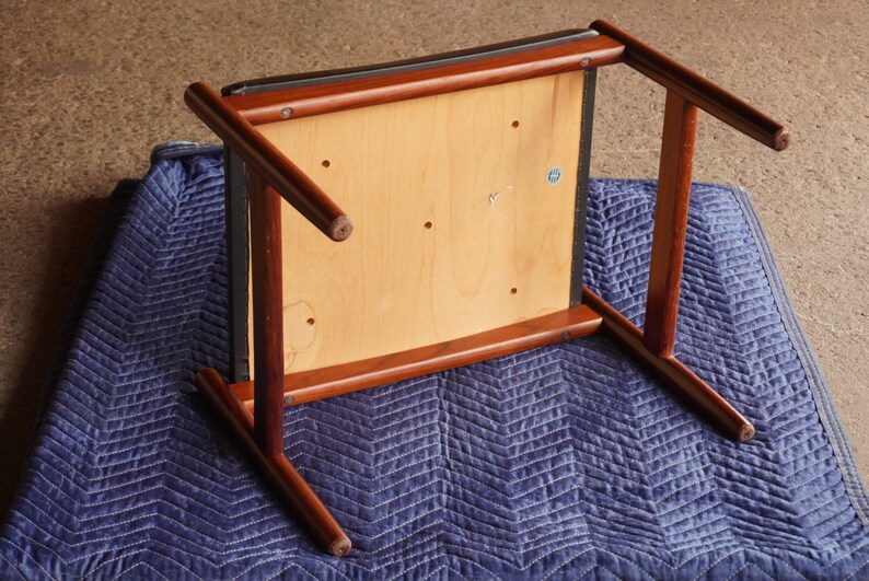 Spottrup Mobelfabrik Rosewood Danish Stool image 3