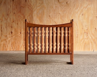 Arthur Umanoff Walnut Magazine Rack by Washington Woodcraft