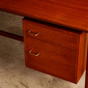 Arne Vodder Bovirke BO85 Teak Desk image 7