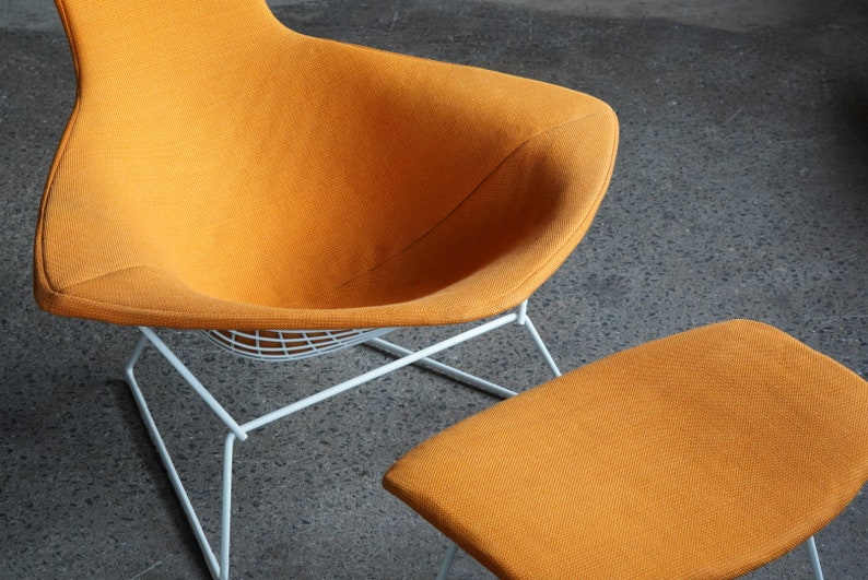 Harry Bertoia Bird Chair Ottoman by Knoll image 3