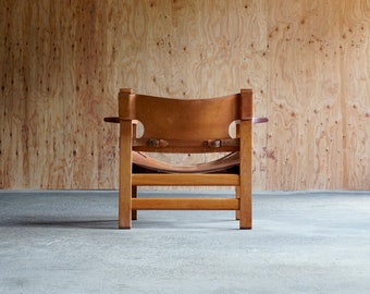 Børge Mogensen Oak Spanish Chair