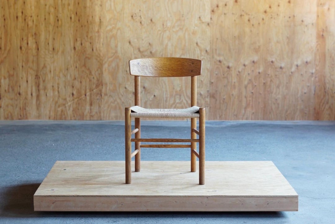 Borge Mogensen J39 Oak Peoples Chair - Etsy