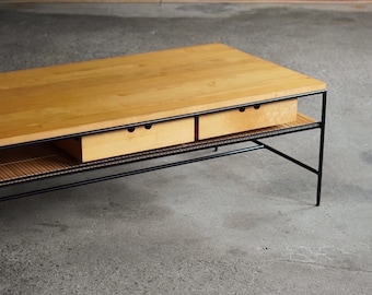 Paul McCobb Modernist Iron Coffee Table