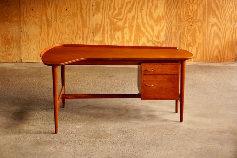 Arne Vodder Bovirke BO85 Teak Desk image 5