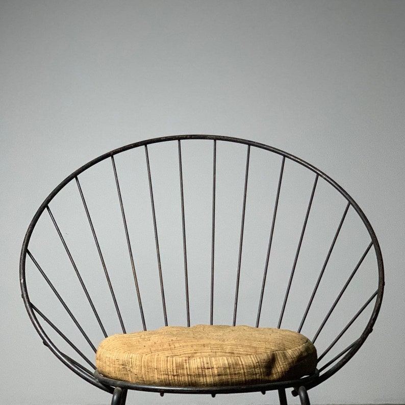 Modernist Iron Chair image 2