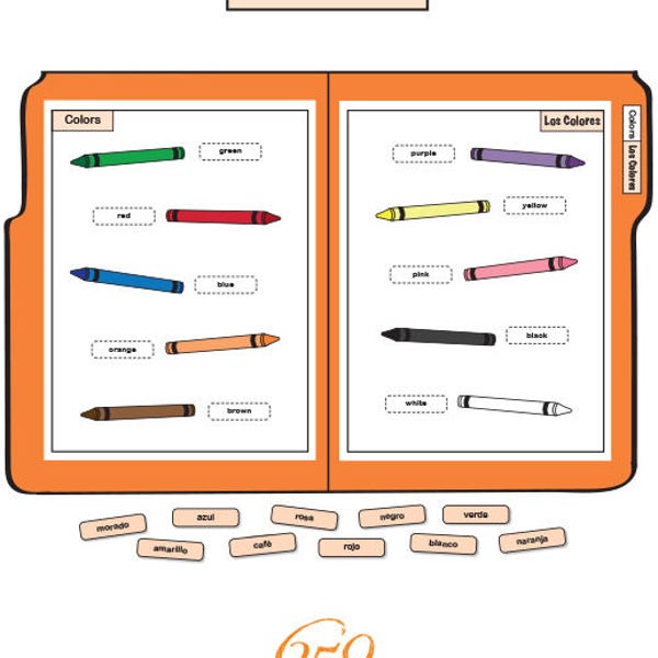 File Folder Games Etsy