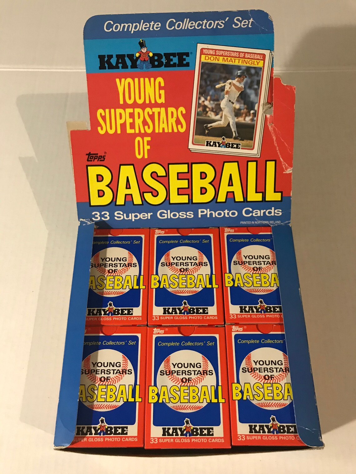 1 vintage 1986 Topps Kaybee Toys Baseball Young Superstars Etsy