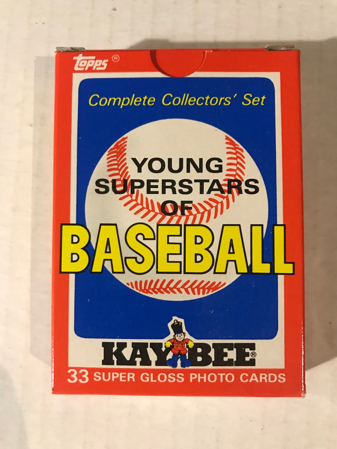 1 Vintage 1986 Topps Kaybee Toys Baseball Young Superstars Boxed Set of