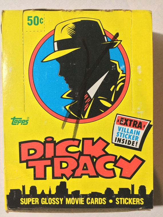1990 Topps Dick Tracy Movie Villains Sticker Set 1990 Topps Dick Tracy Movie Villains Sticker Set