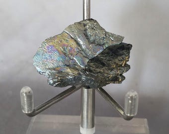 Natural iridescent Hematite crystal from Burro Hill mine in Arizona  #CD-1112
