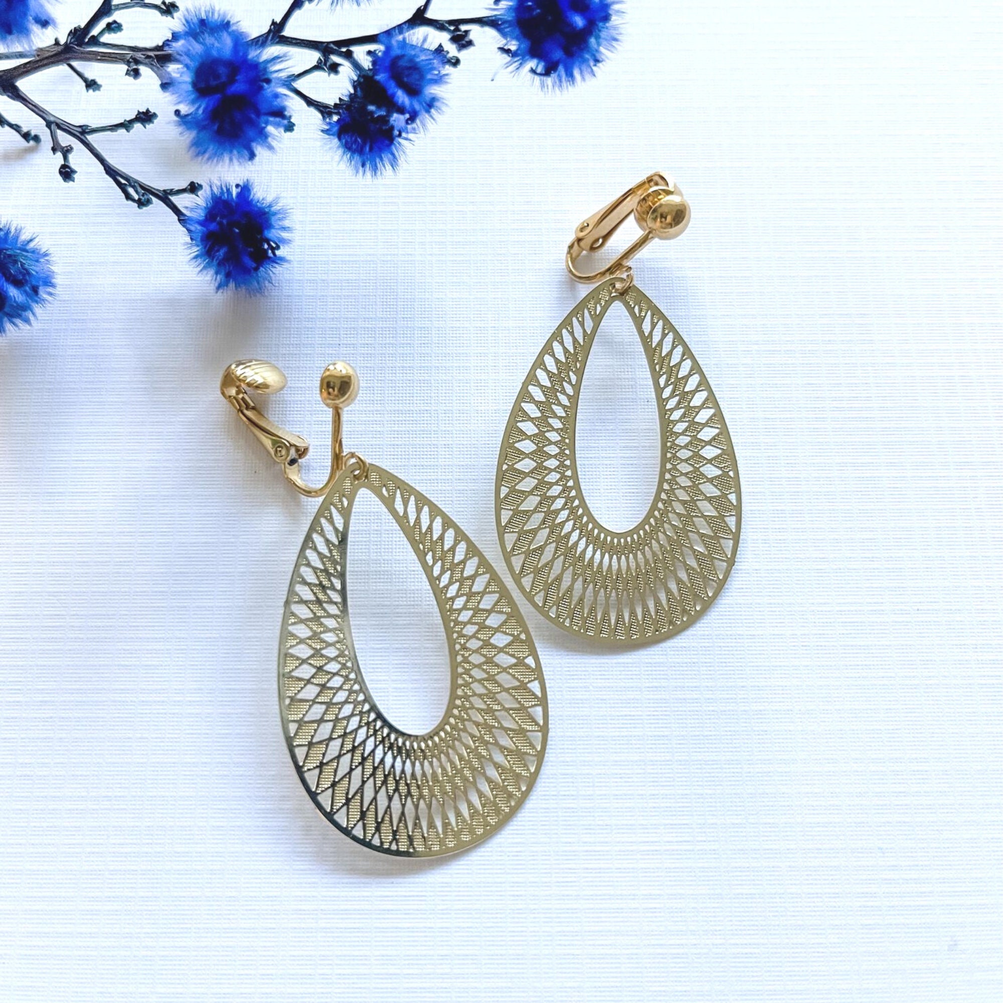 Earrings for unpierced ears deals
