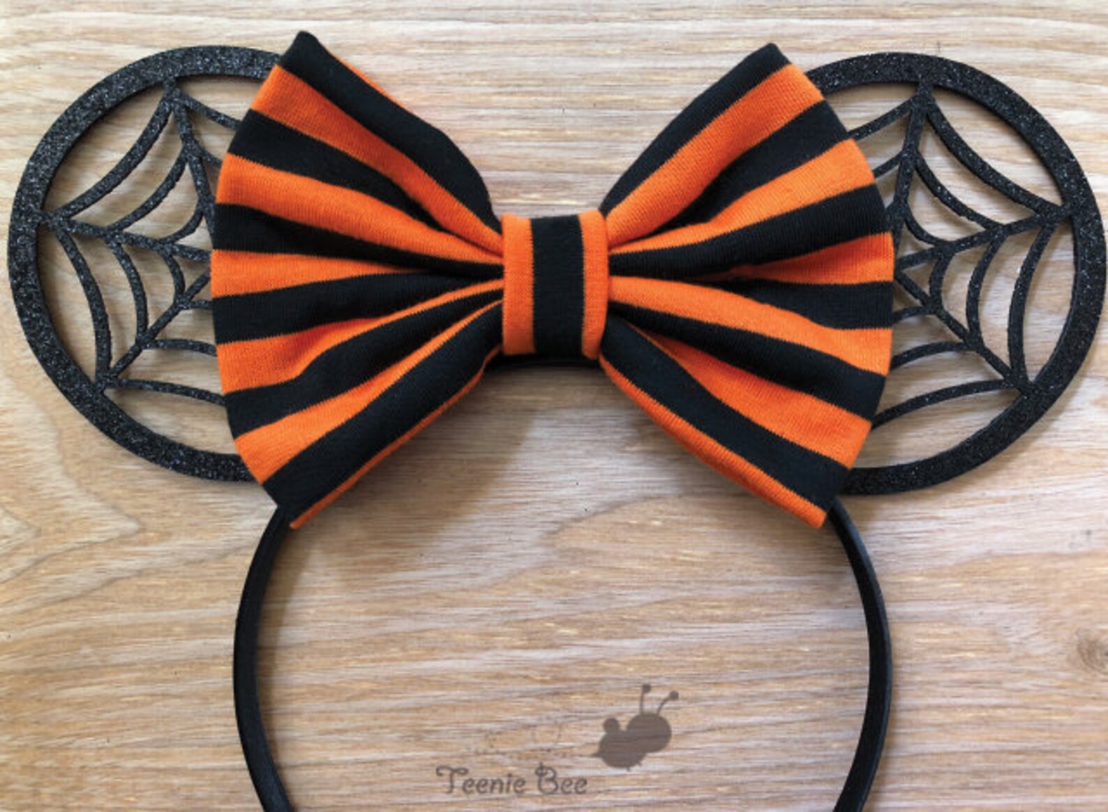 Halloween Ears Mickey Ears Disney Ears Spiderweb Ears Etsy