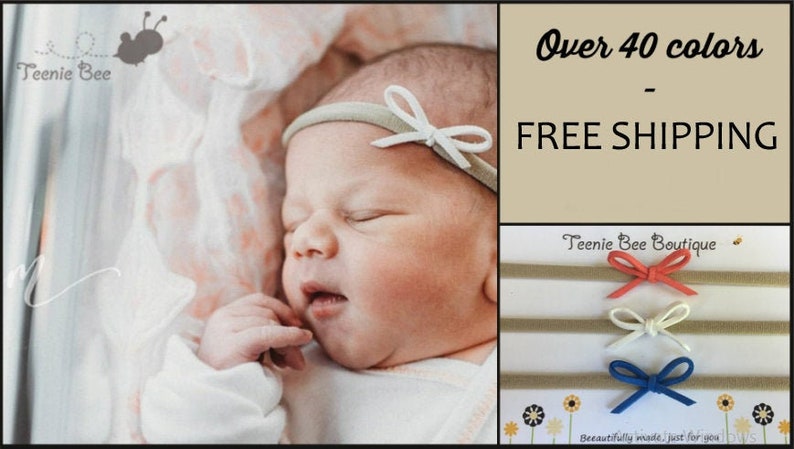 dainty baby headbands