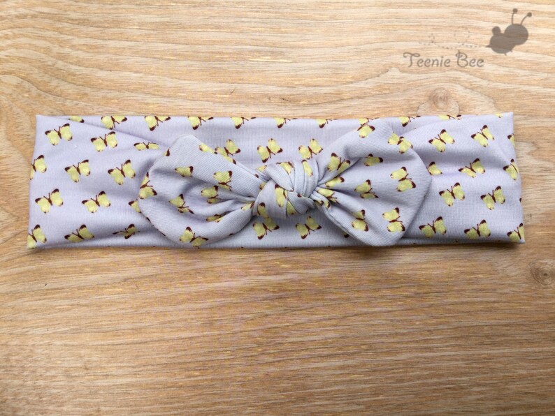 Purple Headbands Butterfly Head Wrap Head Wrap Bird Headband