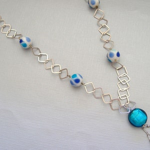 Elegant necklace with 925 silver