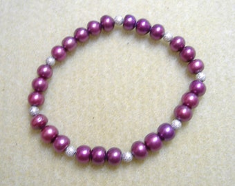 Armband met 925 zilveren ballen