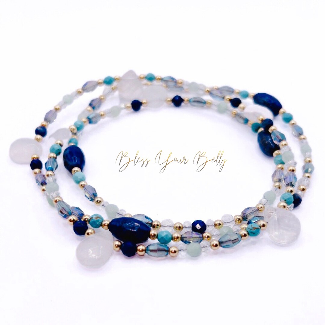 Gold Waist Beads Crystal Waist Beads Gold Waist Beads Etsy UK