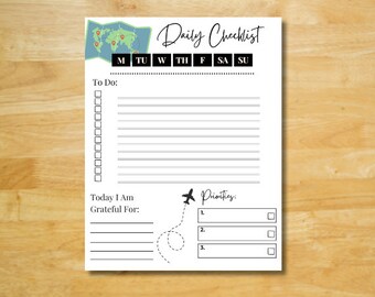 To Do List Printable Daily Planner Routine Schedule - Etsy