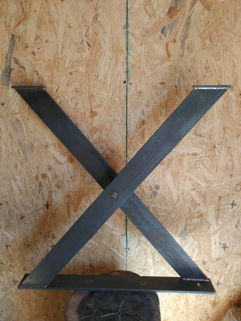 X Shaped Dining Table Leg Etsy
