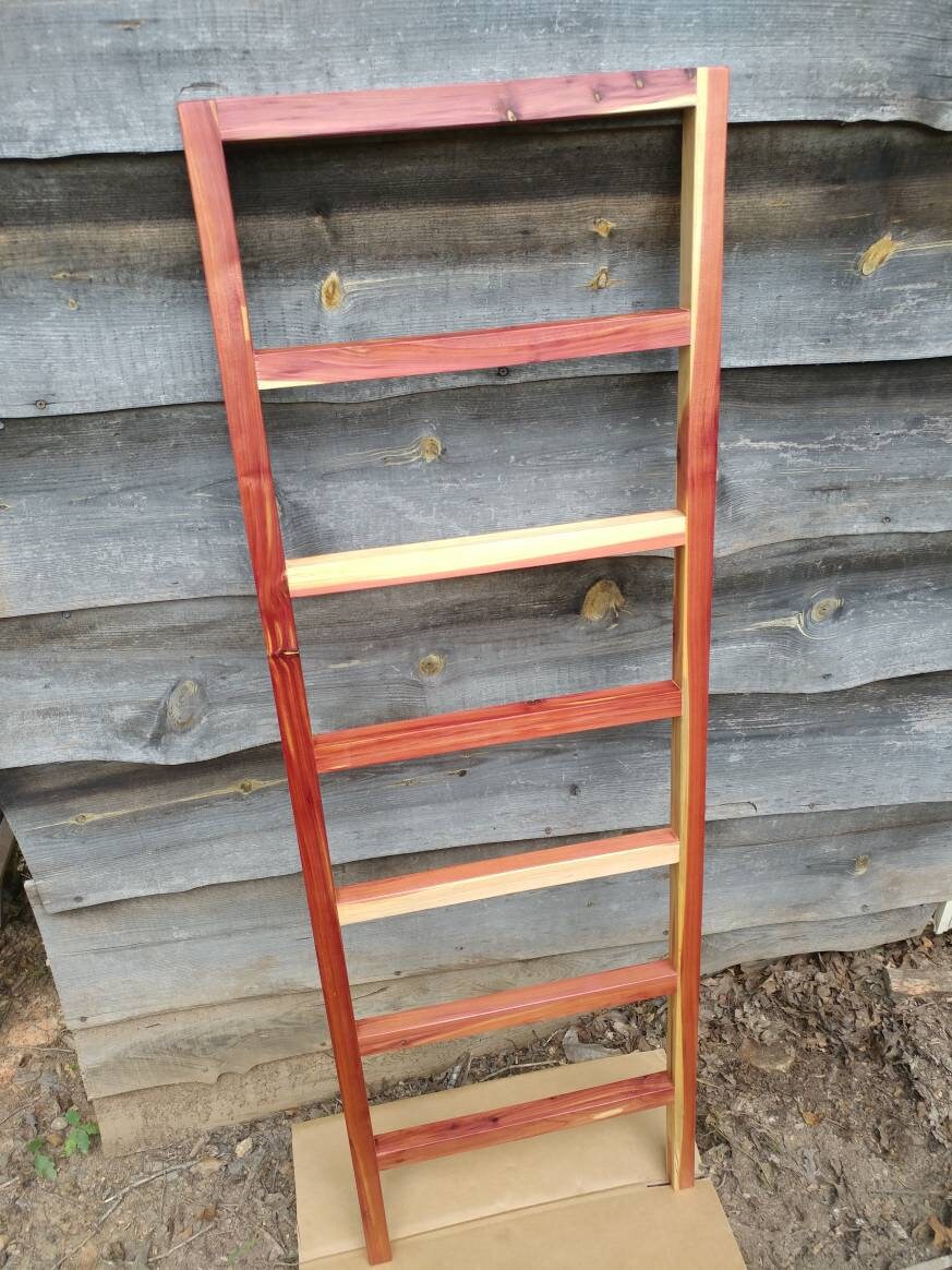 Cedar blanket ladder hotsell