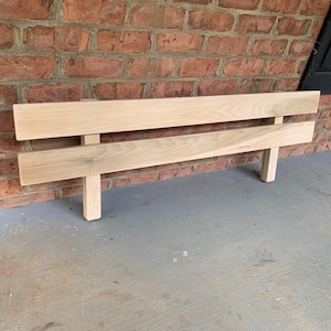 Poplar Bed Rail
