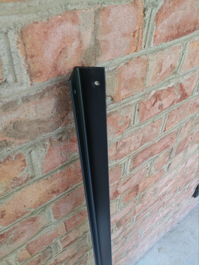 Powder Coated Black Steel Corner Guard Etsy