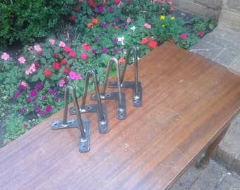 Cute little 6 Inch Hairpin Legs - Beeswax coating optional - Price is Per Leg