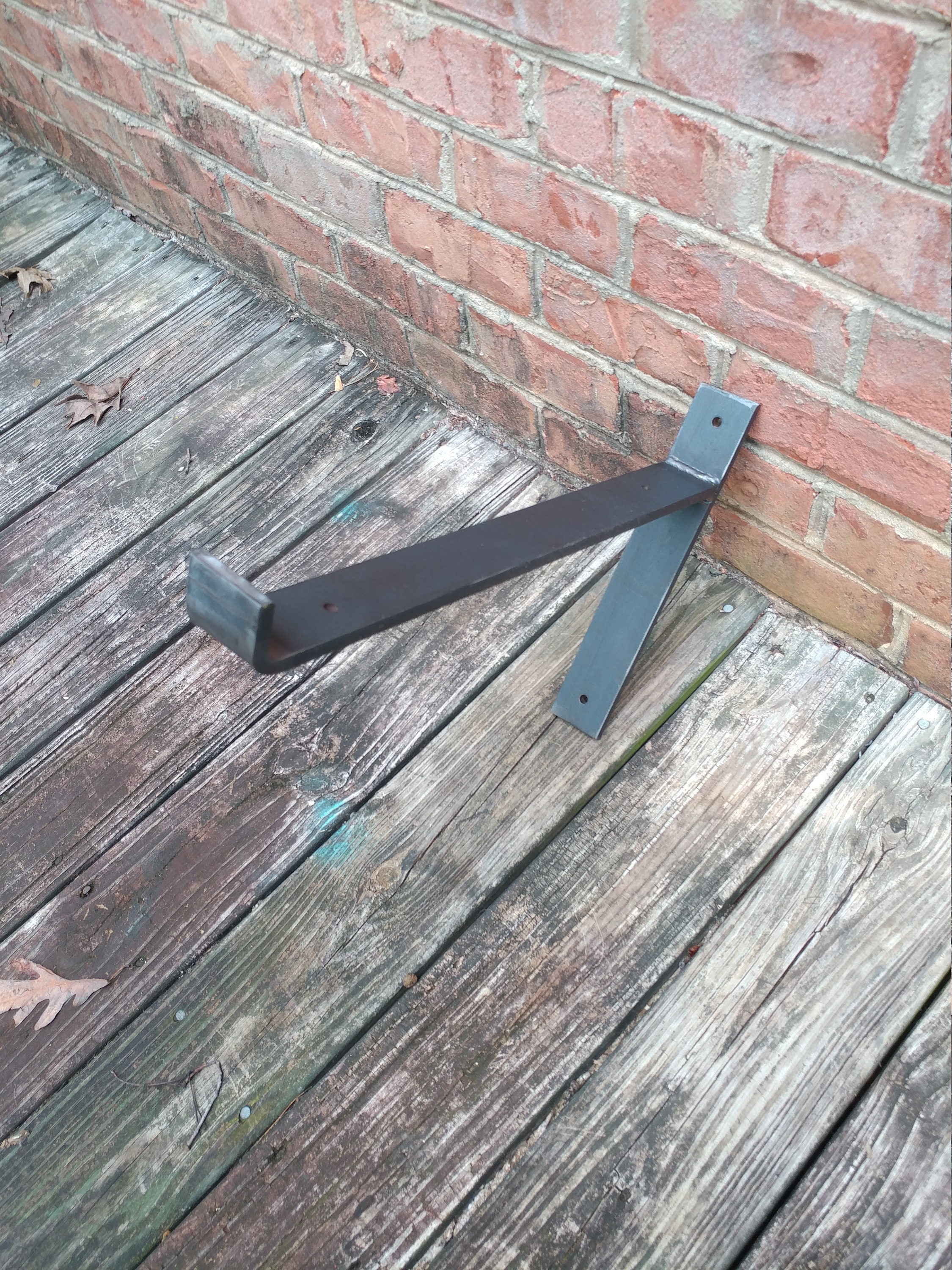 Angled Display Shelf Brackets Custom Available Etsy