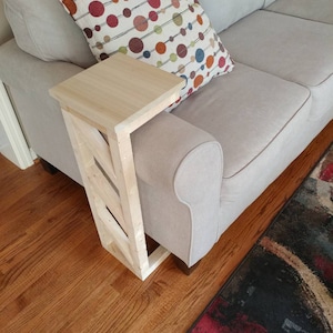 Over the arm accent table