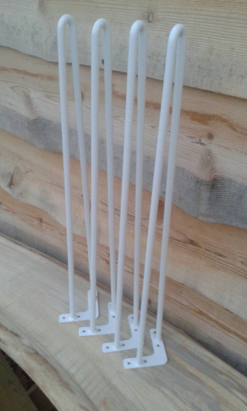 White 30 Inch Hairpin Legs Price is Per Leg Etsy