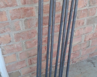Square Bar Raw Steel 36" Hairpin Legs - Heavy Duty Legs Industrial - Price is Per Leg