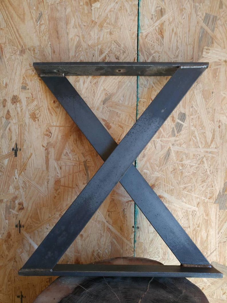 X Shaped Coffee Table Leg image 2