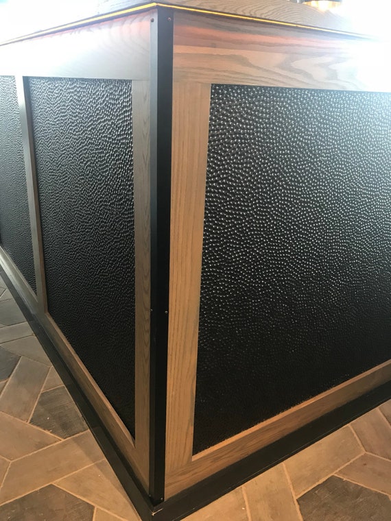 Powder Coated Black Steel Corner Guard 