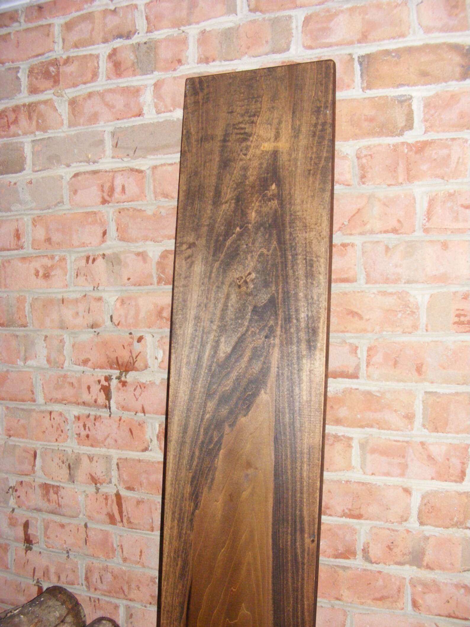 Poplar Furniture Board Finished in Honey Brown Stain Shelf Etsy