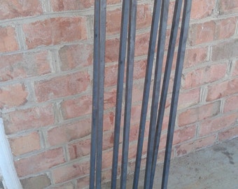 Square Bar Raw Steel 28" Hairpin Leg - Heavy Duty Legs Industrial - Price is Per Leg