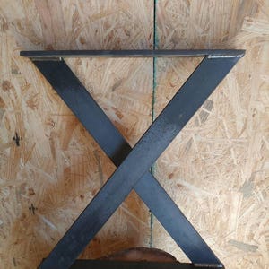 X Shaped Coffee Table Leg image 3